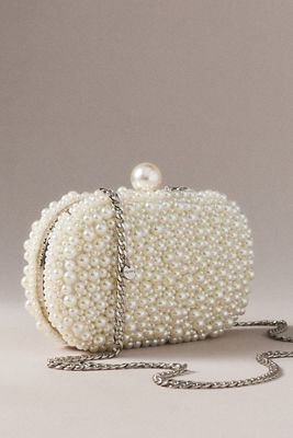 Olga Berg Valentina Pearl Clutch