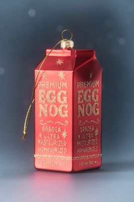 Eggnog Glass Ornament