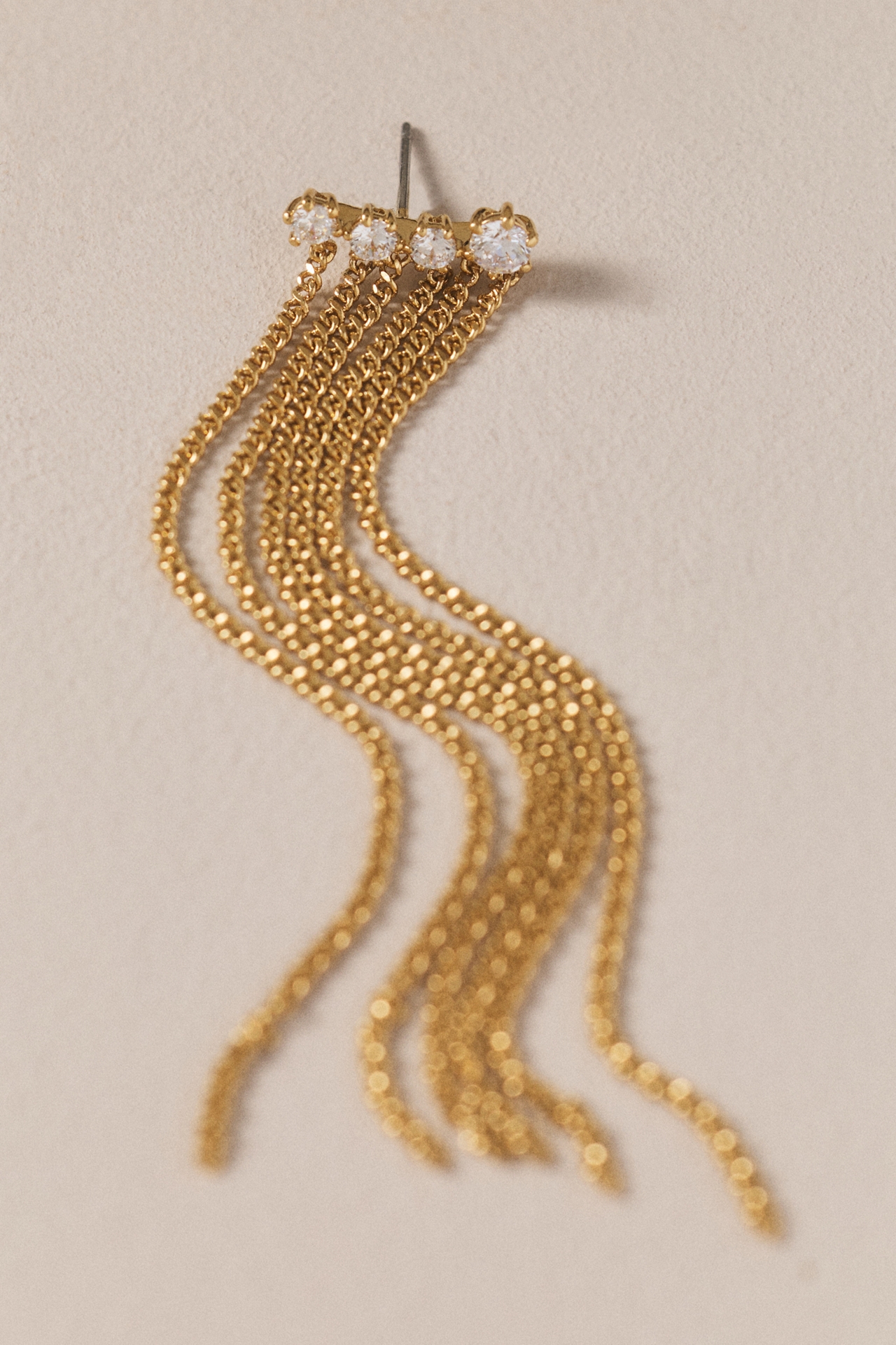 NADRI Cleo Fringe Drop Earrings