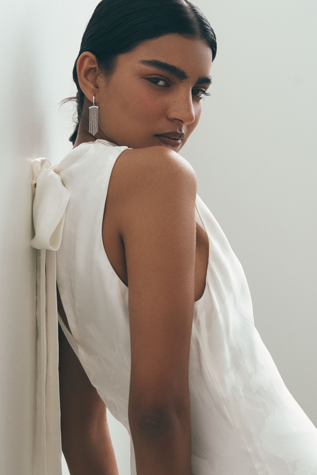 NADRI Sunny Fringe Huggie Hoop Earrings