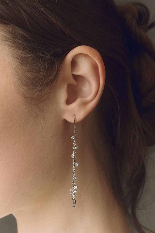 NADRI Sunny Shaky Threader Drop Earrings #2