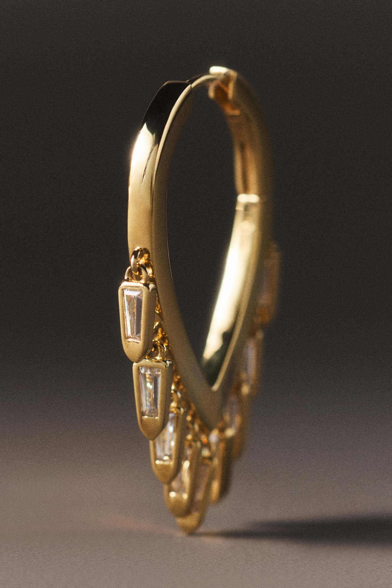 NADRI Sunny Small Shaky Hoop Earrings