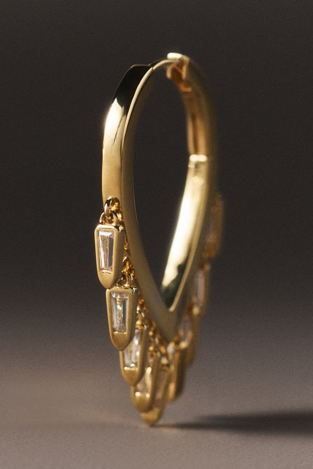 NADRI Sunny Small Shaky Hoop Earrings #1