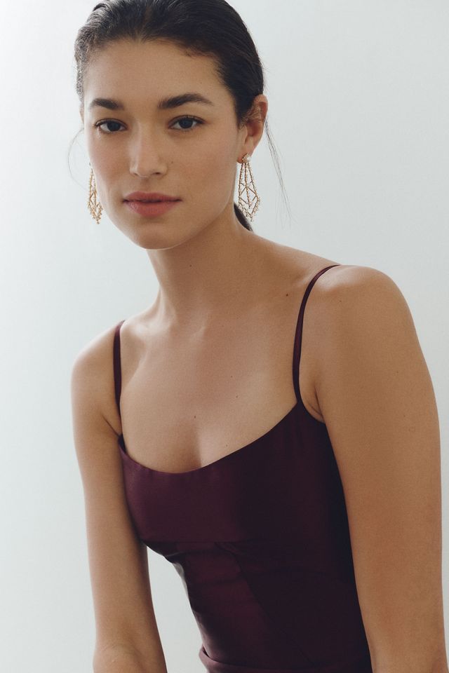 NADRI Lattice Chandelier Drop Earrings #1