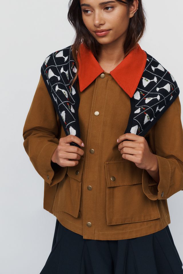 Rachel Antonoff Stephanie Triangle Scarf #1