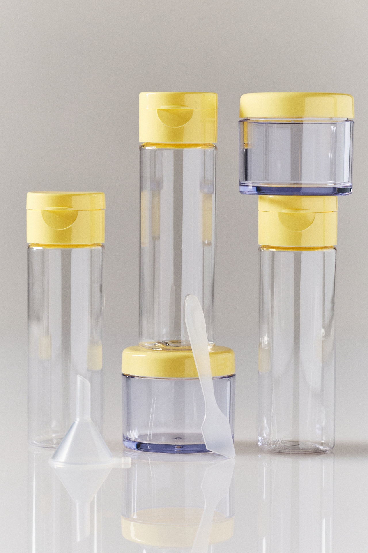 Miamica Tangerine 8 Piece Bottle Set