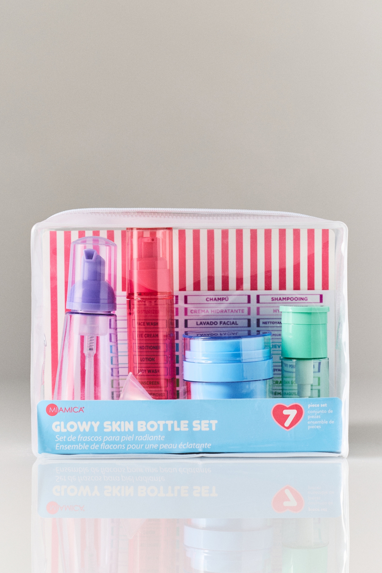 Miamica So Jelly Glowy Skin Bottle Set 