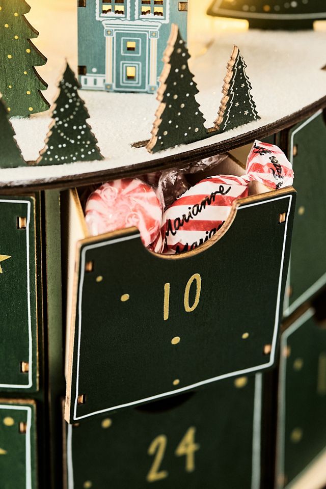 Maren Baxter Light-Up Wooden Advent Calendar #2