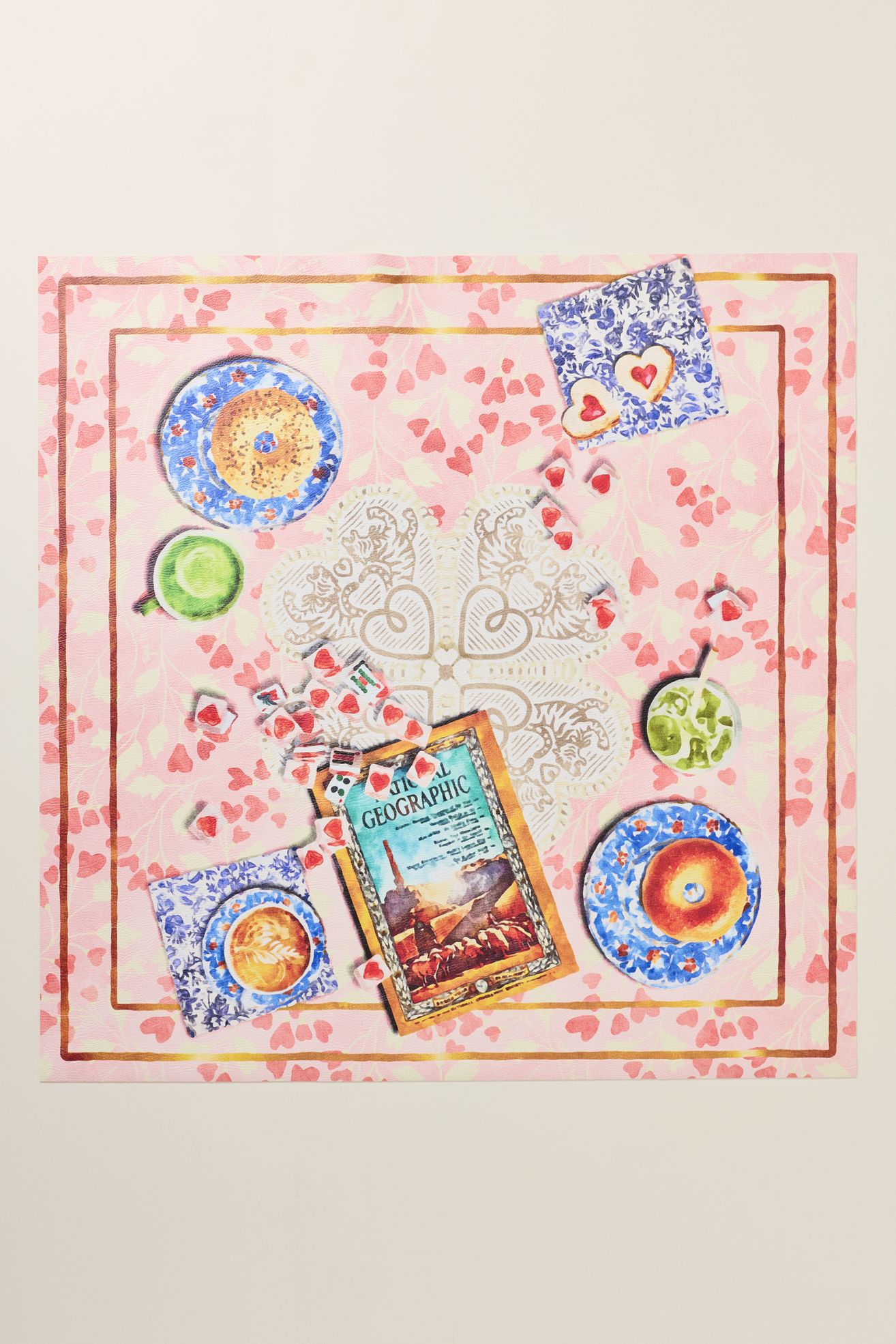 Tigre De Tartan Mahjong Gaming Mat - Mad About You, One Size