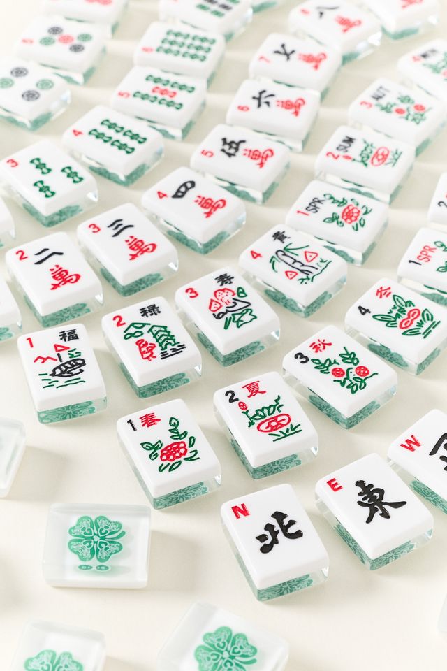 Tigre De Tartan Mahjong Tiles #1
