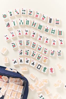 Tigre De Tartan Mahjong Tiles
