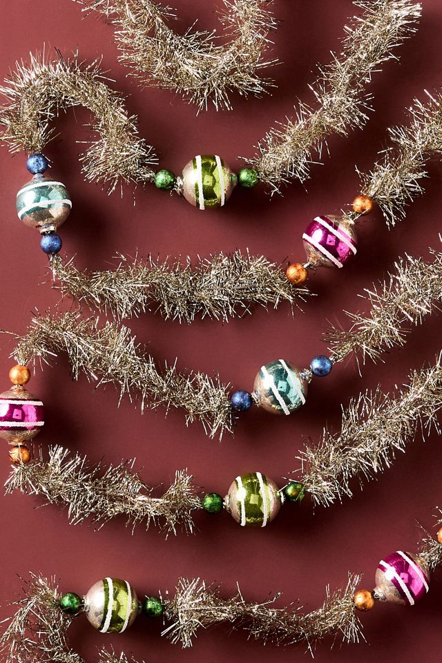 Vintage Tinsel Garland #1