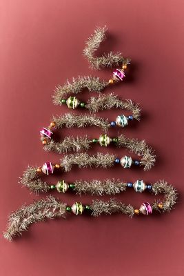 Vintage Tinsel Garland