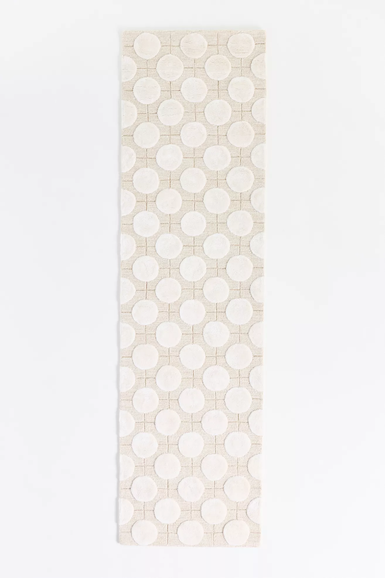 Eclipse Tufted Wool-Viscose Blend Geometric Rug - thumbnail 6