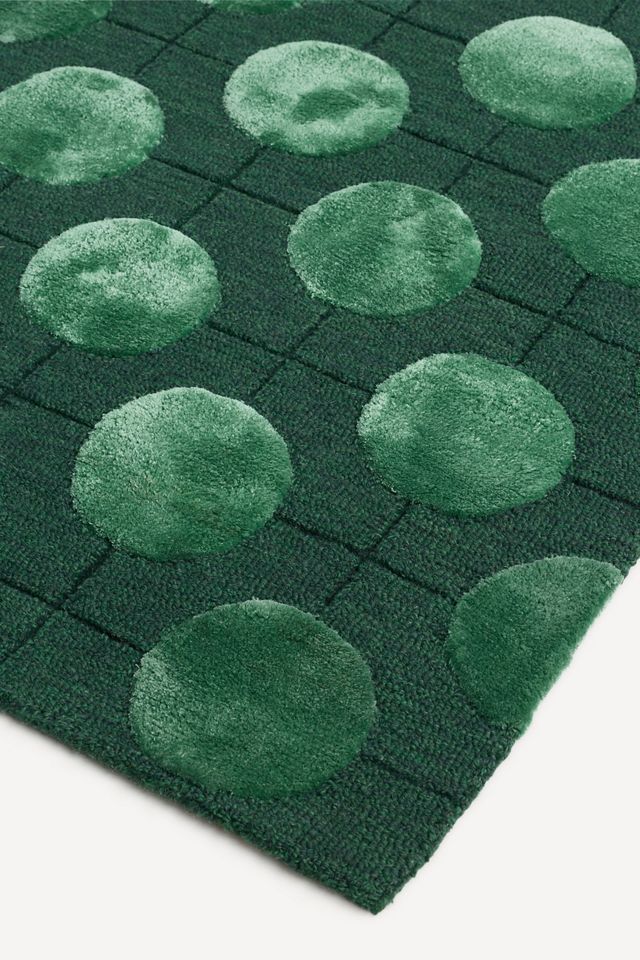 Eclipse Tufted Wool-Viscose Blend Geometric Rug #1