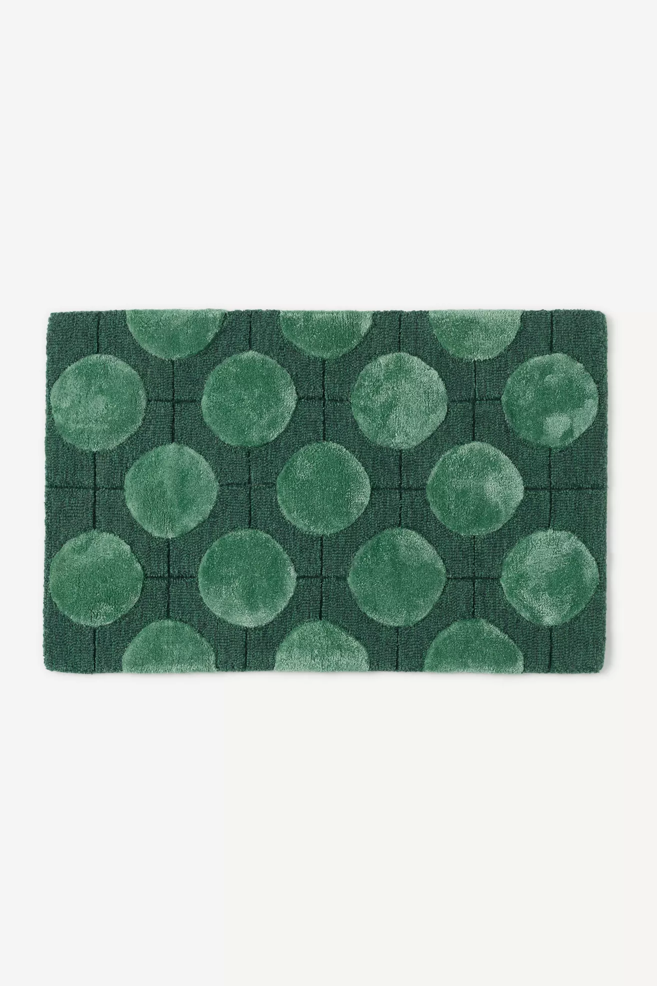 Eclipse Tufted Wool-Viscose Blend Geometric Rug - thumbnail 3
