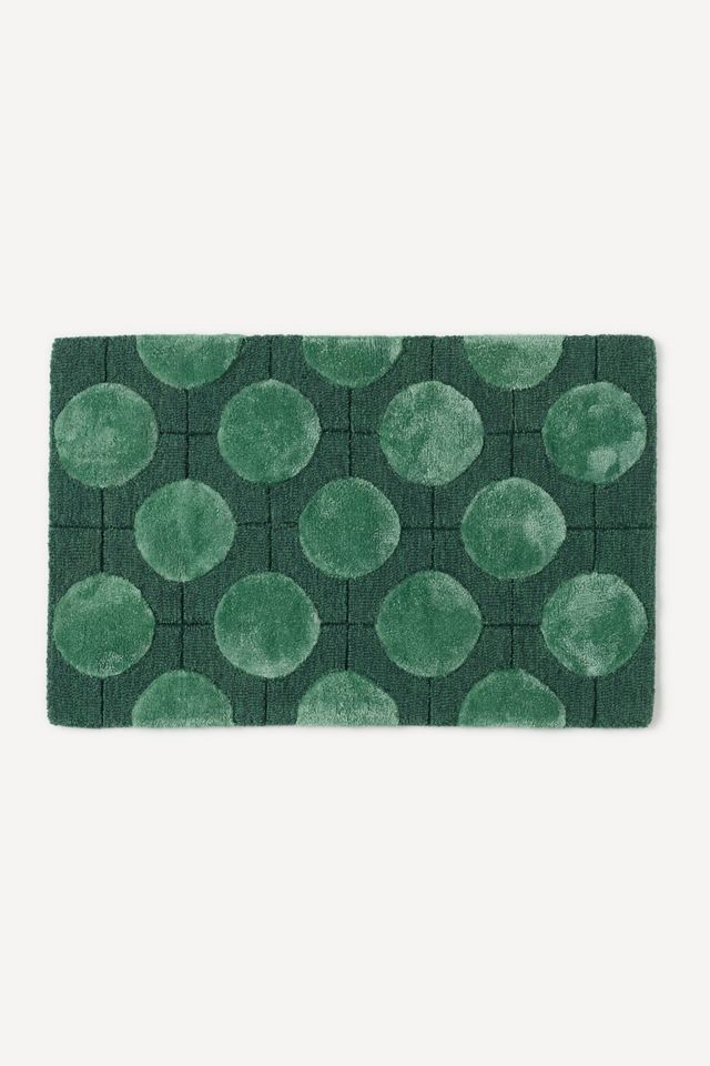 Eclipse Tufted Wool-Viscose Blend Geometric Rug #2