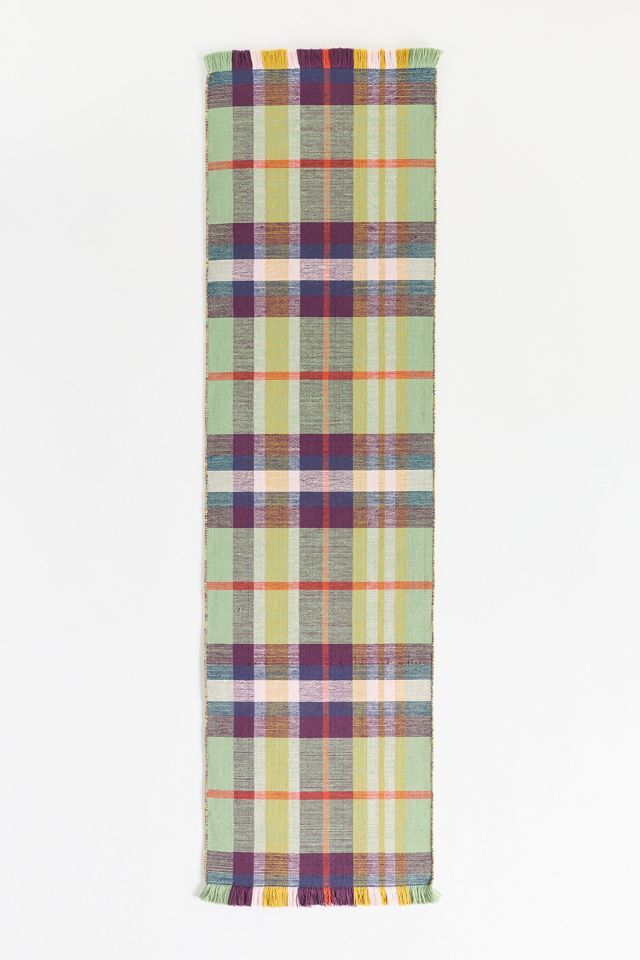 Vienna Indoor/Outdoor Flatwoven Plaid Rug #2