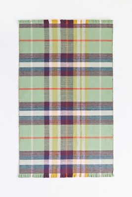 Vienna Indoor/Outdoor Flatwoven Plaid Rug