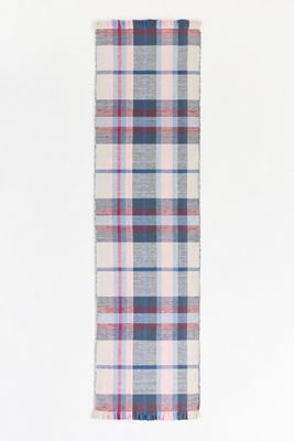 Vienna Indoor/Outdoor Flatwoven Plaid Rug