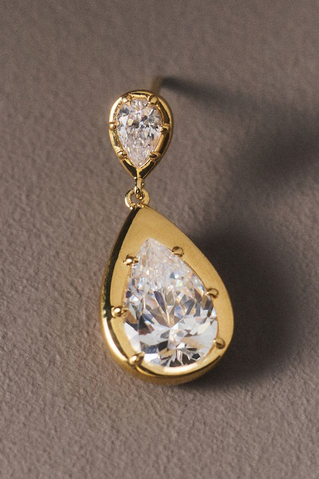 NADRI Sunny Tear Drop Earrings #1