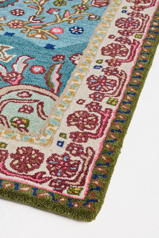 Mae Hand Tufted Persian-Inspired Wool Rug #1