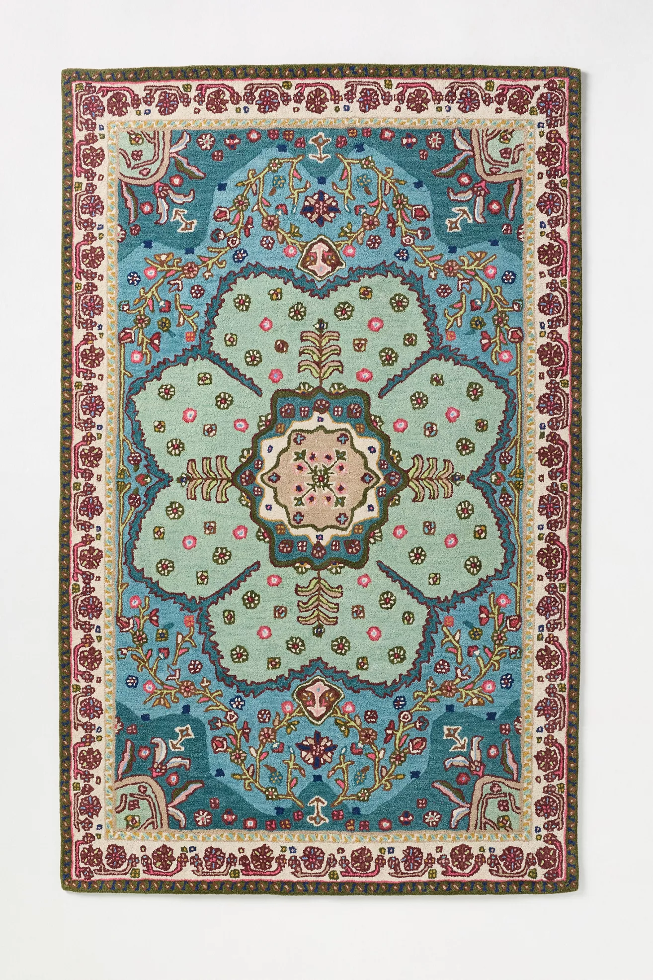 Mae Hand Tufted Persian-Inspired Wool Rug - thumbnail 2