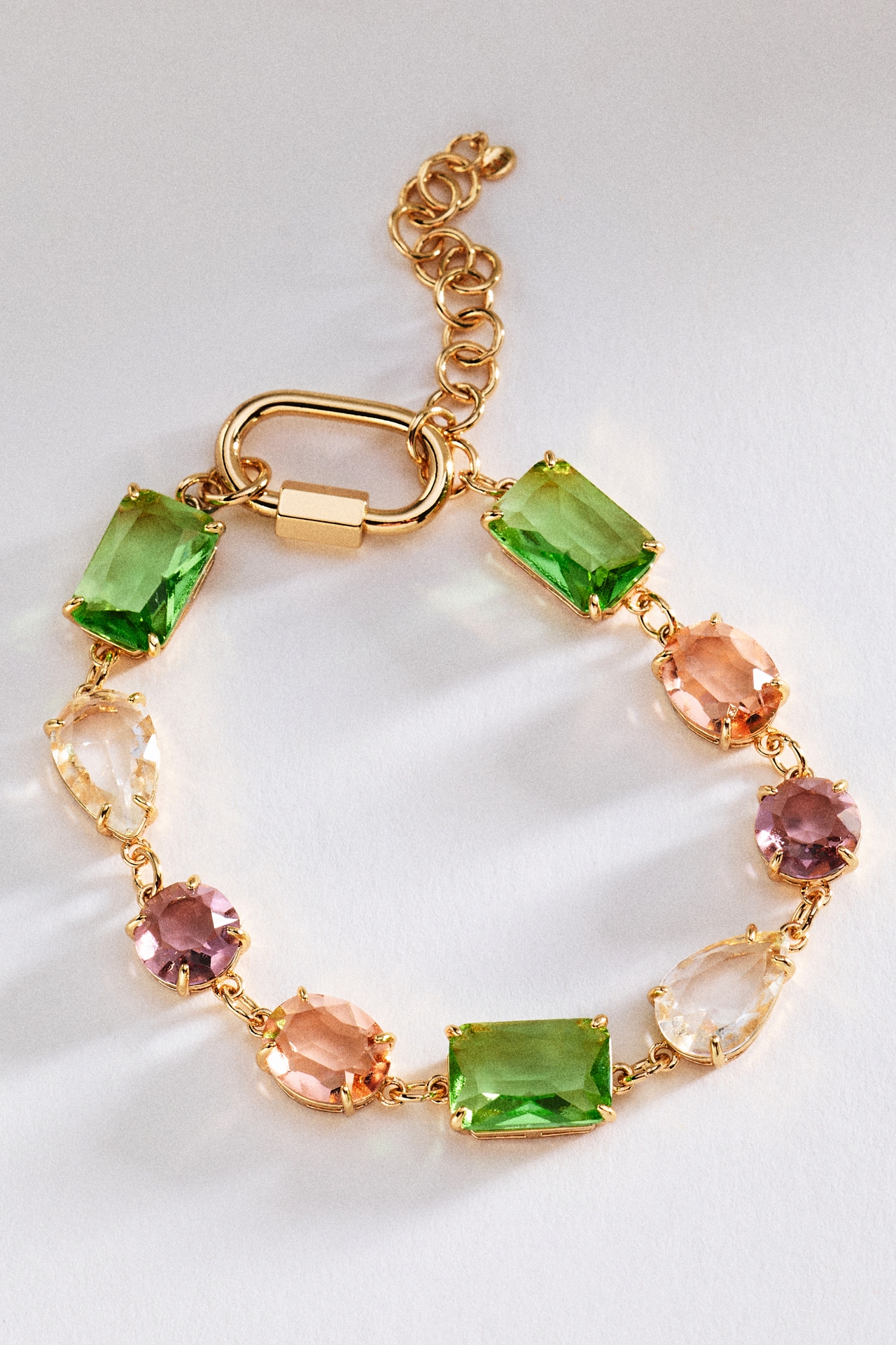 Mixed Crystal Bracelet