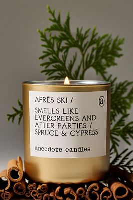 Anecdote Woody Apres Ski Boxed Glass Candle