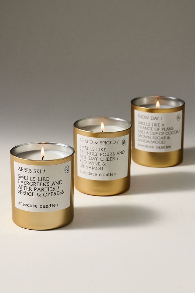Anecdote Gourmand Spiked & Spiced Boxed Glass Candle #1