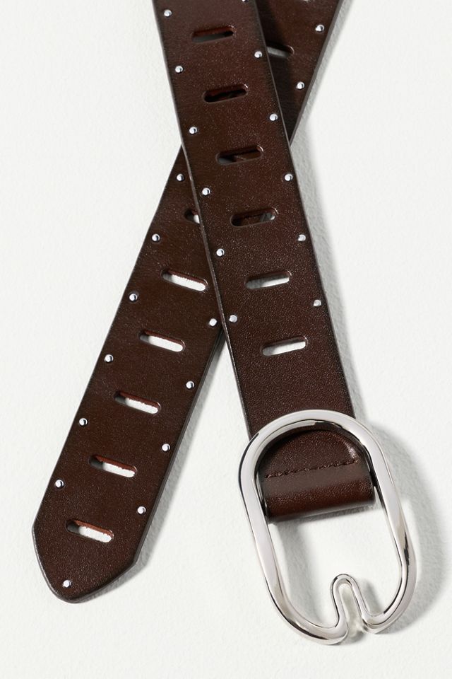 By Anthropologie Small Studded Belt #1