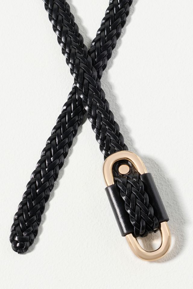 By Anthropologie Blake Skinny Woven Belt #1