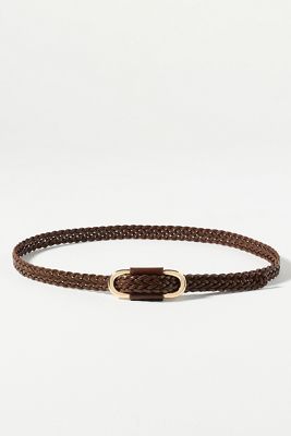 By Anthropologie Blake Skinny Woven Belt