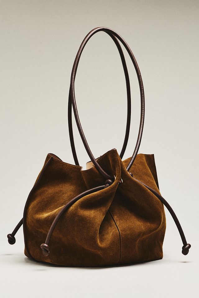 Farm Rio Suede Cinched Tote #1