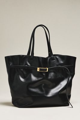 Anine Bing Elly Leather Tote Bag