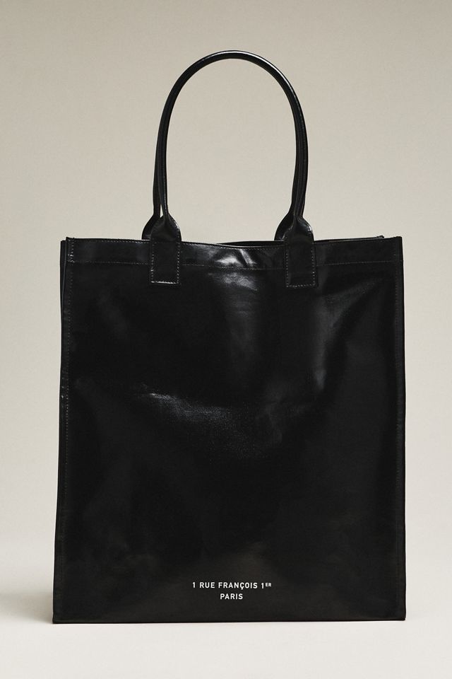 Anine Bing Leonie Coated Canvas Tote Bag #1