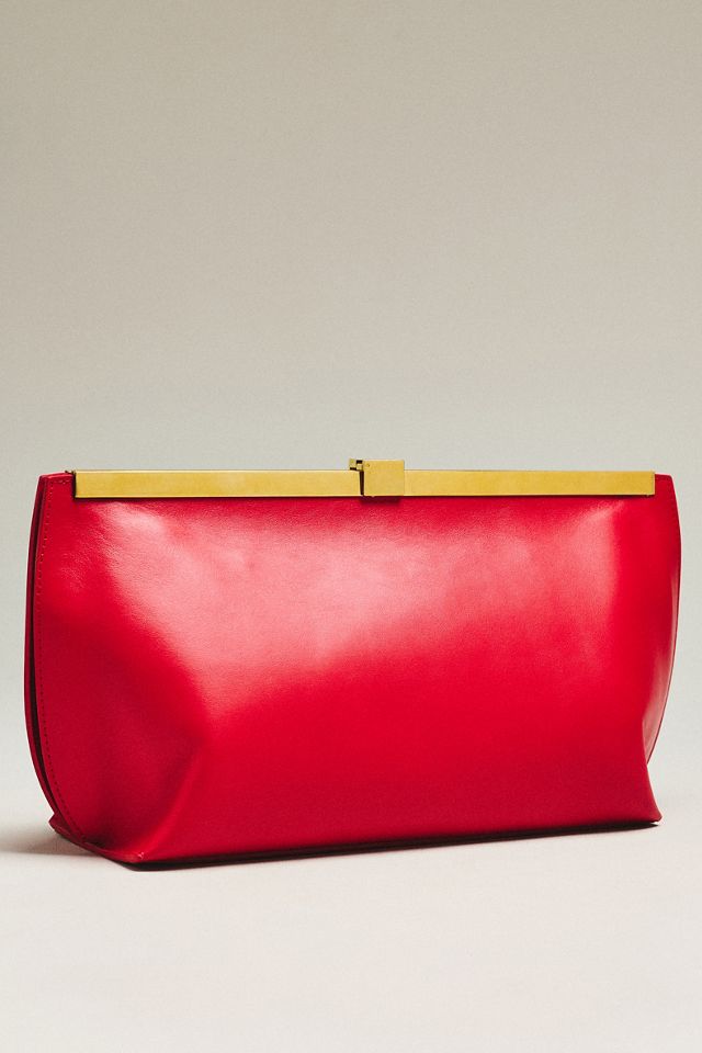 Anine Bing Annie Leather Clutch #1