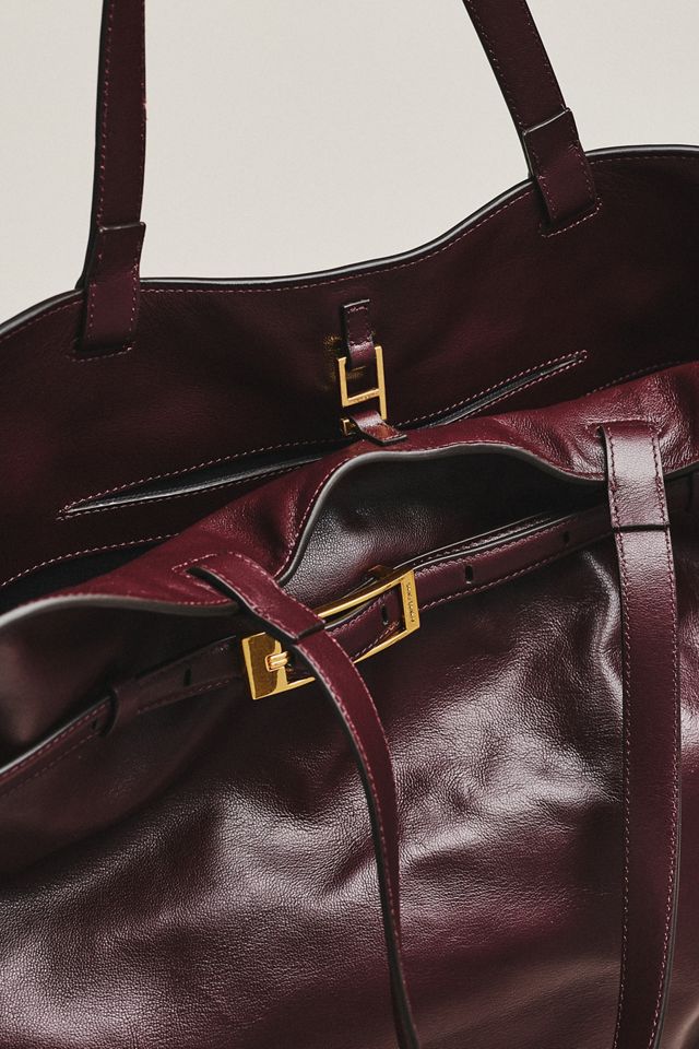 Anine Bing Elly Leather Small Tote Bag #2