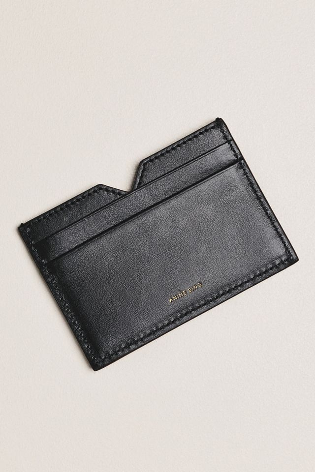 Anine Bing Calli Leather Card Holder #1