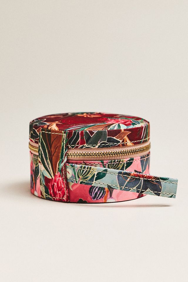 Farm Rio 100% Cotton Painted Jewelry Box #1