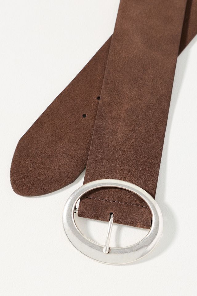 Wide Oval Buckle Belt #1