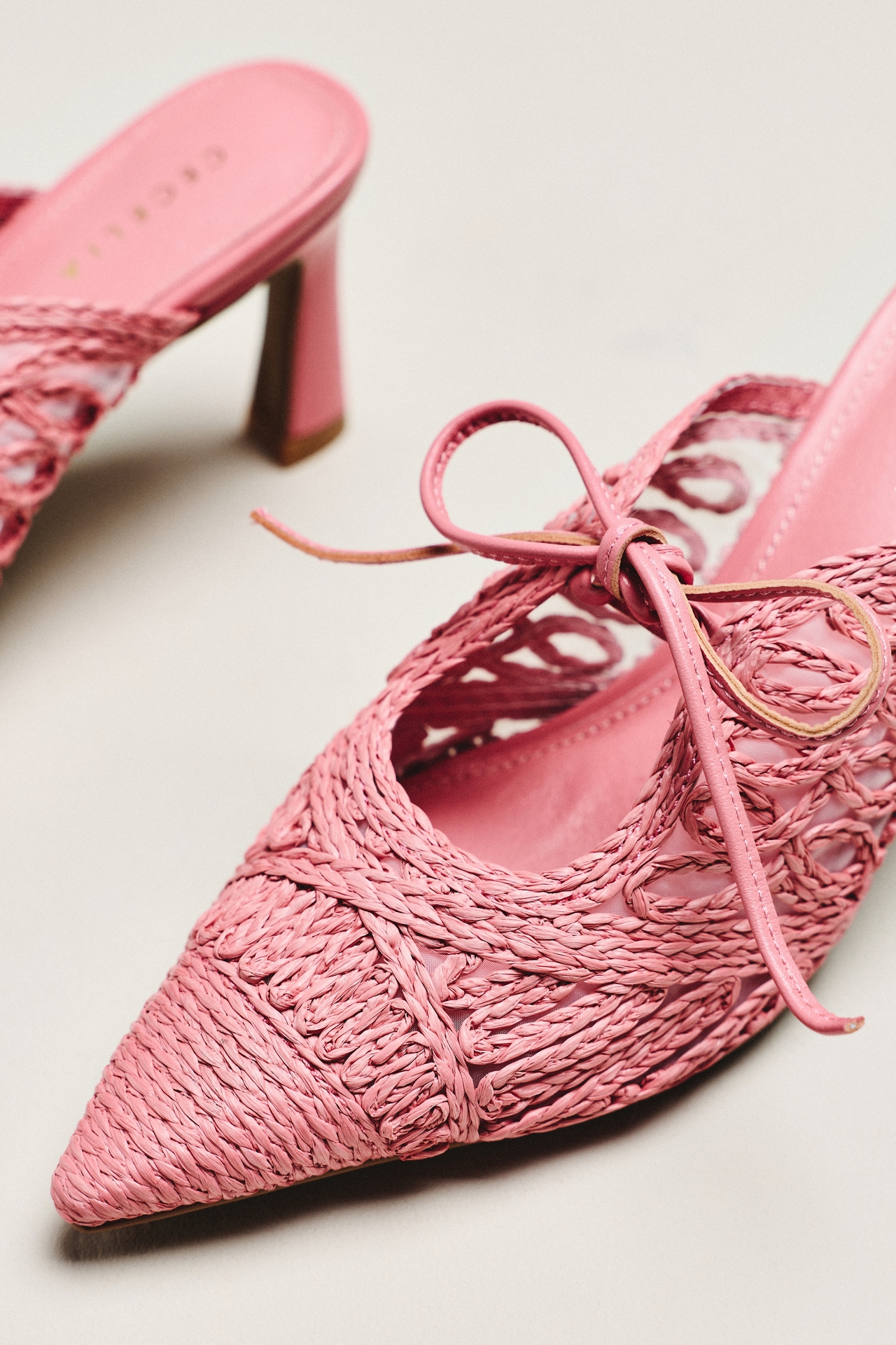 Cecelia New York Glen Lace-Up Heels
