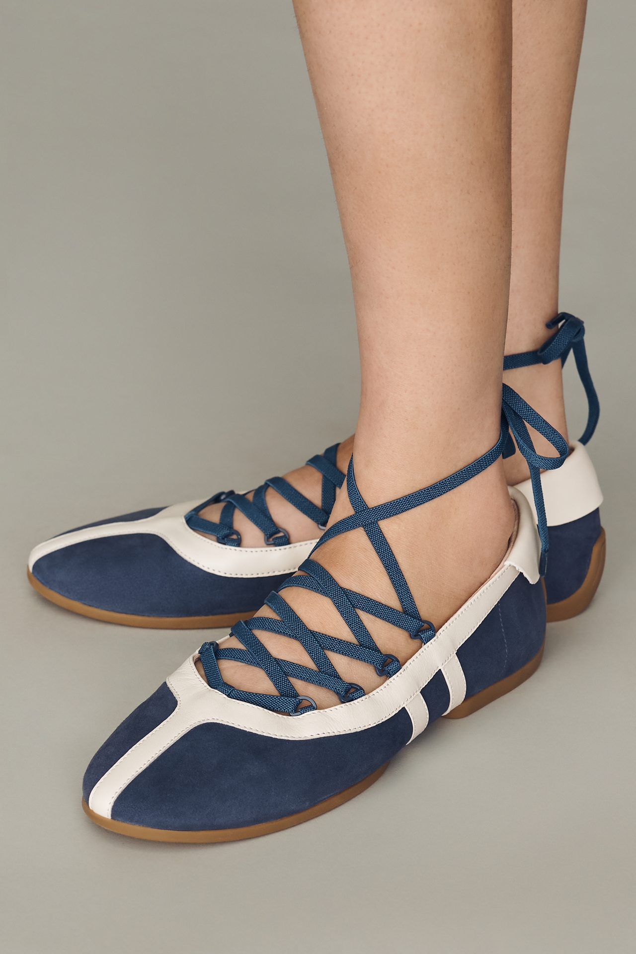 Cecilia New York Willa Lace-Up Flats