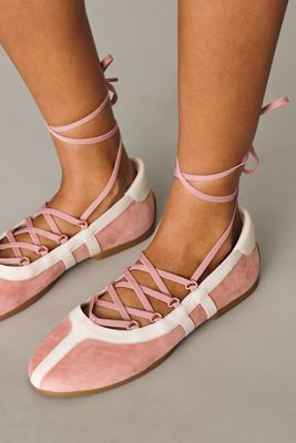 Cecilia New York Willa Lace-Up Flats