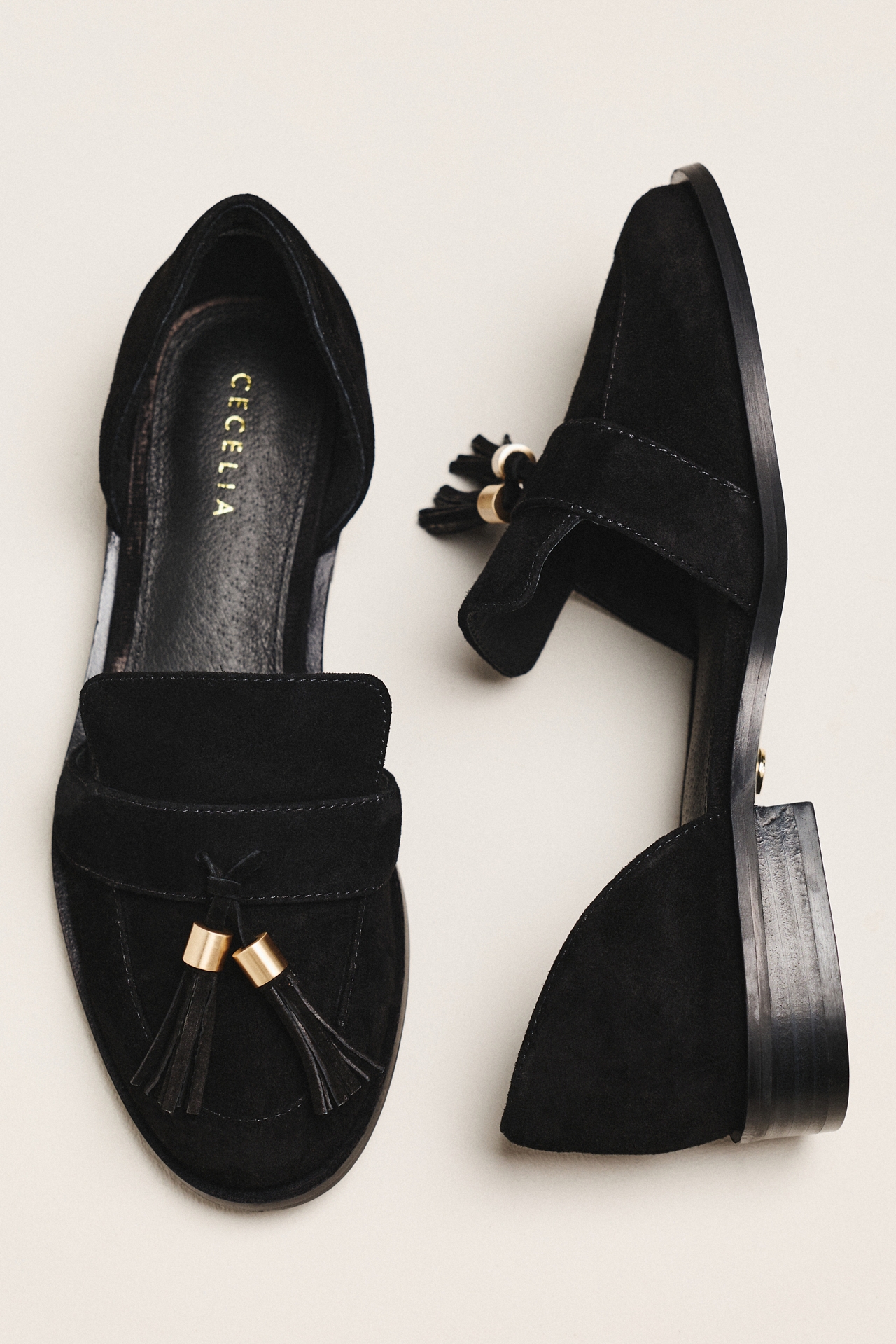 Cecelia New York Linear Tassel Loafers