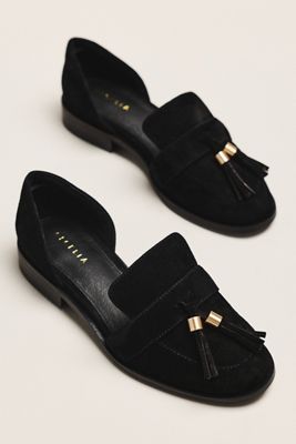 Cecelia New York Linear Tassel Loafers
