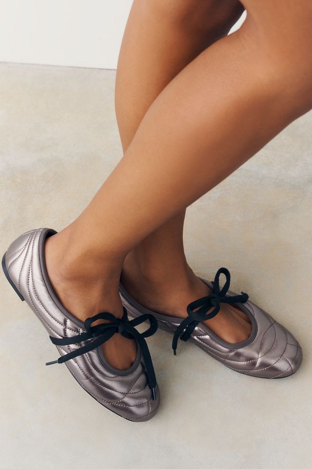 JW PEI Erika Lace-Up Ballet Flats #2