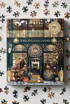 The Gilded Spine 1000-Piece Foil Puzzle