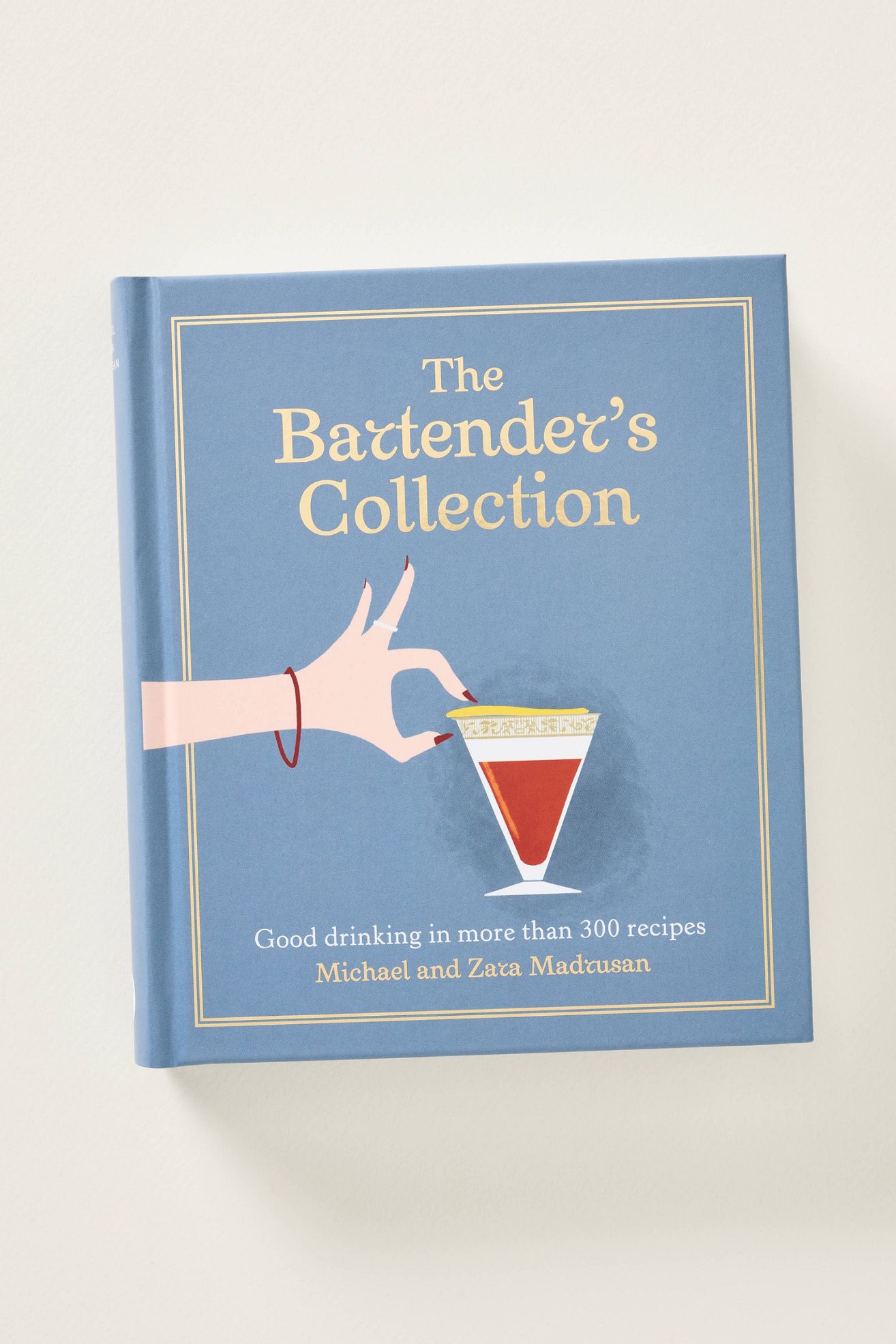 The Bartender's Collection Hardcover Cocktail Book - Blue, One Size