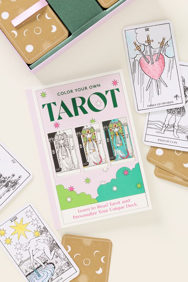 DIY Color Your Own Tarot Cards #1